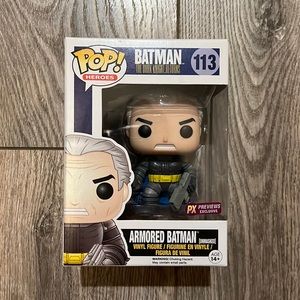 Funko Pop Heroes The Dark Knight Returns Armored Batman (unmasked) #113